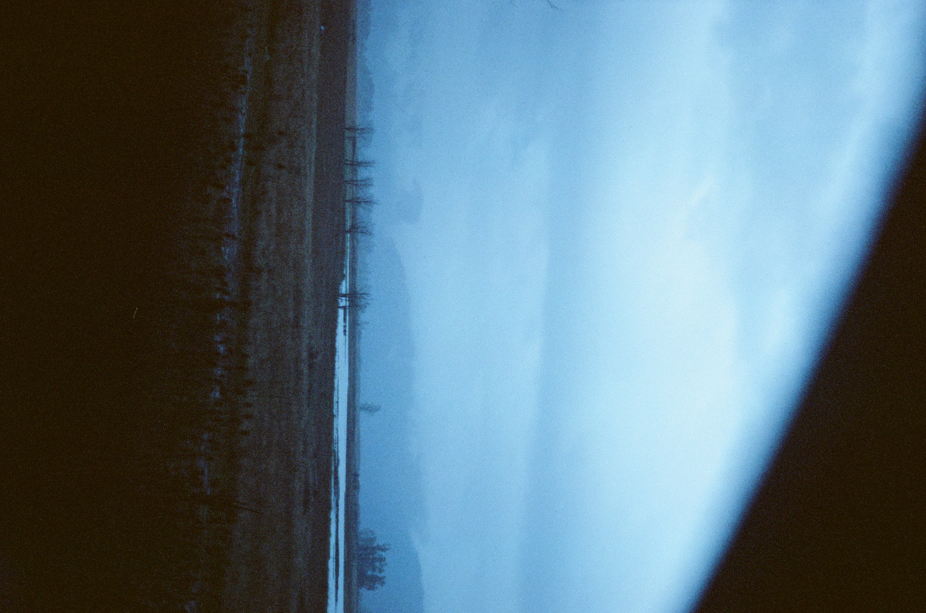 Landscape from car