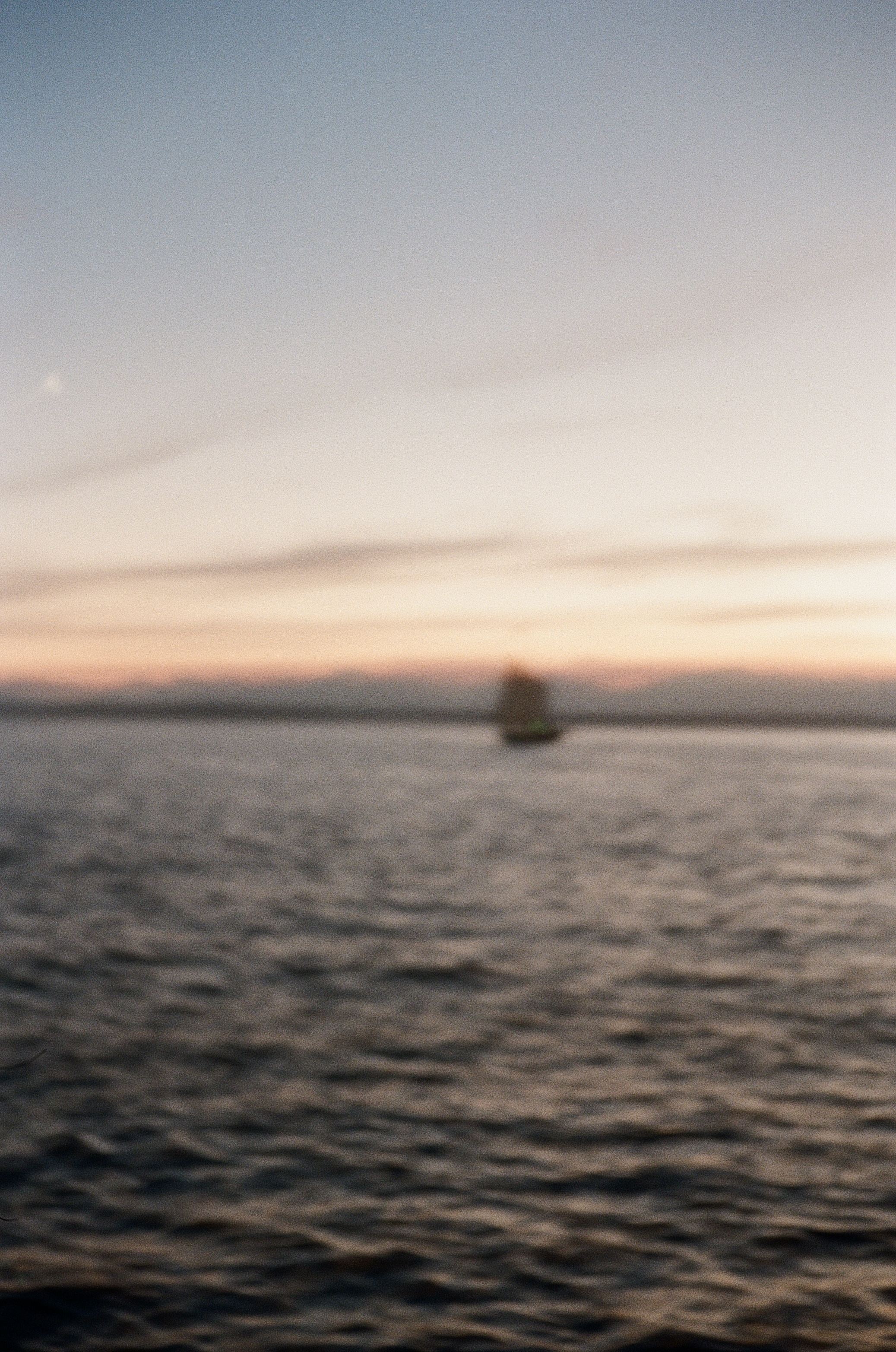 Sailboat sunset